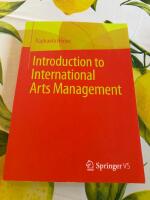 Introduction to international arts management