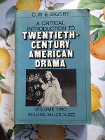 A critical introduction to Twentieth-Century American Drama - Volume Two