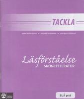 Tackla L&auml;sf&ouml;rst&aring;else Sk&ouml;nlitteratur Bl&aring; pist