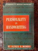 Personality in handwriting -  A handbook of American Graphology
