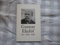 Gunnar Ekel&ouml;f  brev dikter bilder