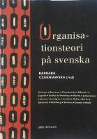 Organisationsteori p&aring; svenska