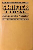Ekonomiska skrifter i urval : skrifter i urval