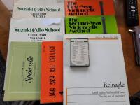 7 h&auml;ften celloskolor, noter