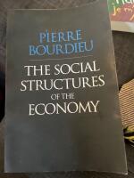 The Social Structures of the Economy
