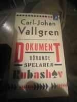 Dokument r&ouml;rande spelaren Rubashov