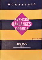 Norstedts svenska bakl&auml;ngesordbok