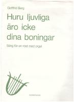 Huru ljuvliga &auml;ro icke dina boningar