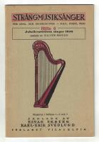 Str&auml;ngmusiks&aring;nger H&auml;fte 6. Jubelkvartettens s&aring;nger 1940