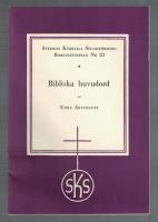 Bibliska Huvudord