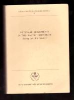 National movements in the Baltic Countries during the 19th century