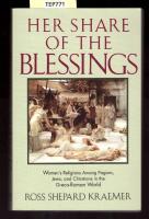 Her share of the blessings-womens religions among pagans, jews, and christians in the greco-roman world