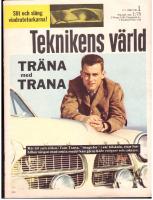 Teknikens v&auml;rld nr 1. 1966