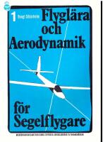Flyglära och aerodynamik för segelflygare 1