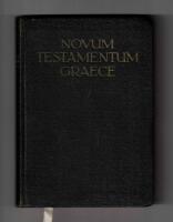 Novum Testamentum Graece - Cum apparatu critico curavit
