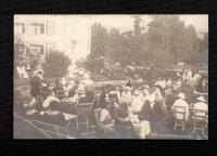 Vykort Hasselbacken St&auml;mplar PKXP 57.D 17.8.1915, samt Kilsmo 17.8.15