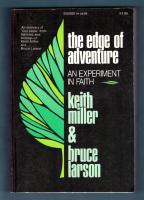 The Edge of Adventure An experient i Faith