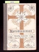 Korsblomman Kristlig kalender f&ouml;r 1919