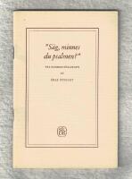 S&auml;g, minnes du psalmen? Tre radioanf&ouml;randen