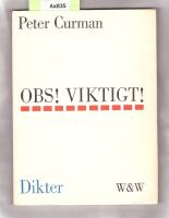 Obs! Viktigt! - Dikter