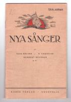 Nya s&aring;nger f&ouml;r musikf&ouml;reningar, solo och duett Fj&auml;rde samlingen