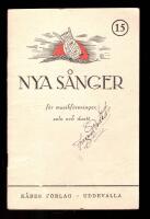 Nya s&aring;nger f&ouml;r musikf&ouml;reningar, solo och duett 15. Femtonde samlingen