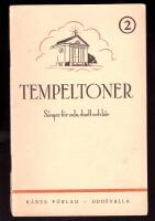 Tempeltoner 2 S&aring;nger f&ouml;r solo duett och k&ouml;r
