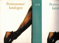 Postnummerkatalogen 1996 2 Delar A-M, N-&Ouml; 