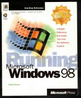 Running Microsoft Windows 98