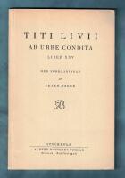 TITI LIVII Liber XXV Med f&ouml;rklaringar