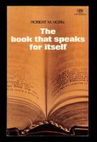 The book that speaks for itself