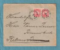 Brev - St&auml;mplat Smedjbacken 15.6.1916