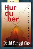 Hur du ber - Riktlinjer f&ouml;r b&ouml;n