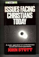 Issues facing christians today