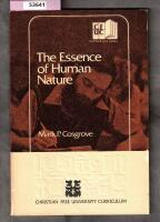 The essence of human nature