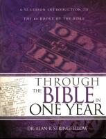 Through the Bible in a year