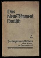 Das Neue Testament Deutsch 2 Das Evangelium nach Matth&auml;us ubersetzt und ekl&auml;rt