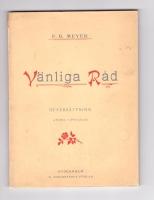 V&auml;nliga r&aring;d