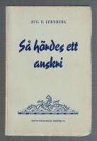 S&aring; h&ouml;rdes ett anskri