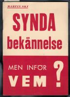 Syndabek&auml;nnelse men inf&ouml;r vem?
