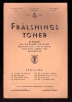 Fr&auml;lsningstoner N:r 15. 1939. En samling nya och bearbetade s&aring;nger f&ouml;r solo, duett, trio, kvartett samt mans-, kvinno- och blandad k&ouml;r