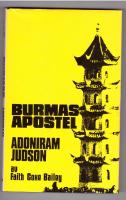 Burmas apostel - Adoniram Judson