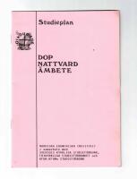 Studieplan Dop nattvard &auml;mbete Den officiella texten fr&aring;n Faith and Order &ndash; den sk Lima-texten 1982&hellip;