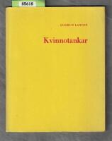 Kvinnotankar (Dikter)