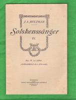 Solskenss&aring;nger  IV 1:a h&auml;ftet nr 376-412