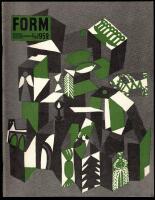 FORM - Svenska Sl&ouml;jdf&ouml;reningens tidskrift  nr 9/10 1952