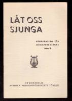 L&aring;t oss sjunga h&auml;fte 4 