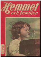 Hemmet och familjen nr 27. 1944