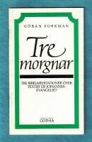 Tre morgnar Tre bibelmeditationer &ouml;ver texter ur Johannesevangeliet