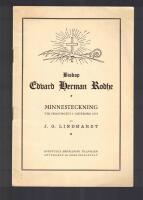 Biskop  Edvard Herman Rodhe Minnesteckning vid Pr&auml;stm&ouml;tet i G&ouml;teborg 1933